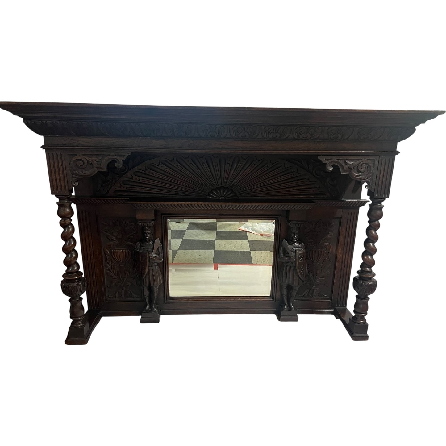 Late 18th Century Oak Carved Buffet