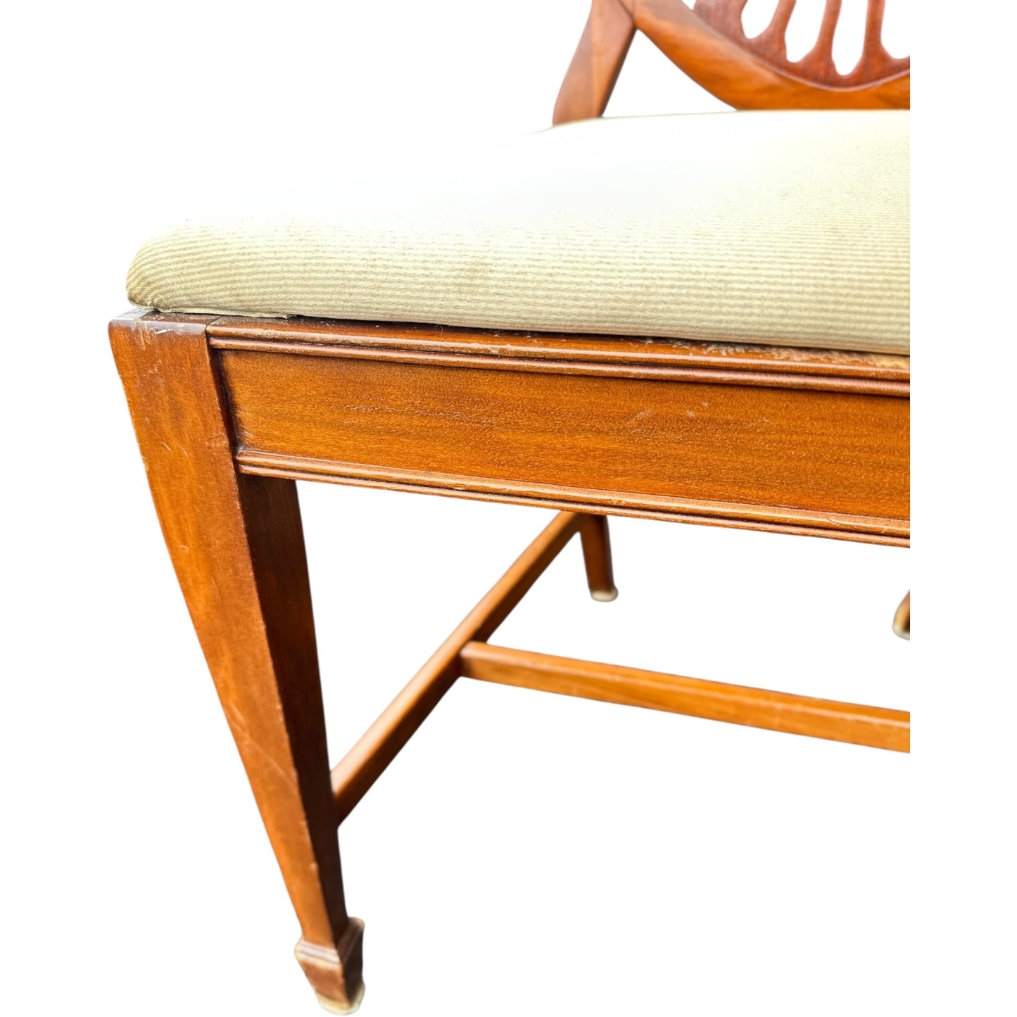 Set of 5 Shield-Back Hepplewhite-Style Dining Chairs