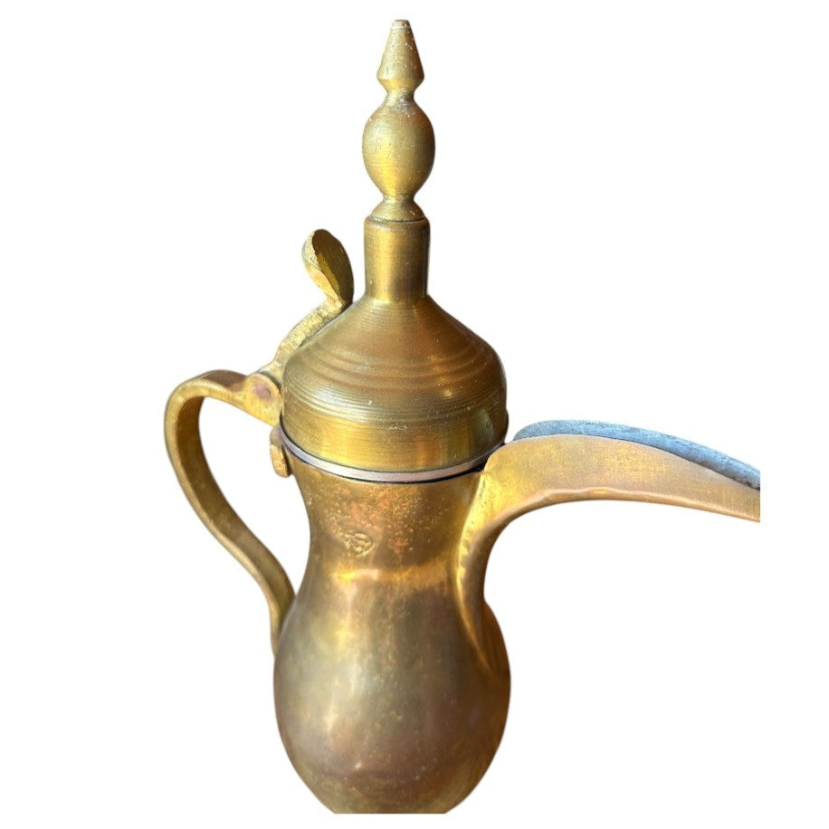 Antique Brass Dallah Coffee Pot
