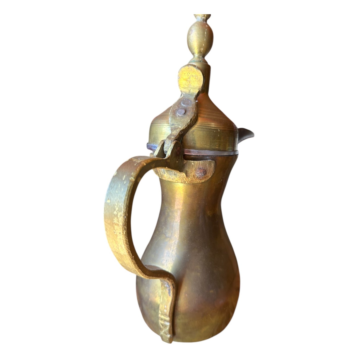 Antique Brass Dallah Coffee Pot