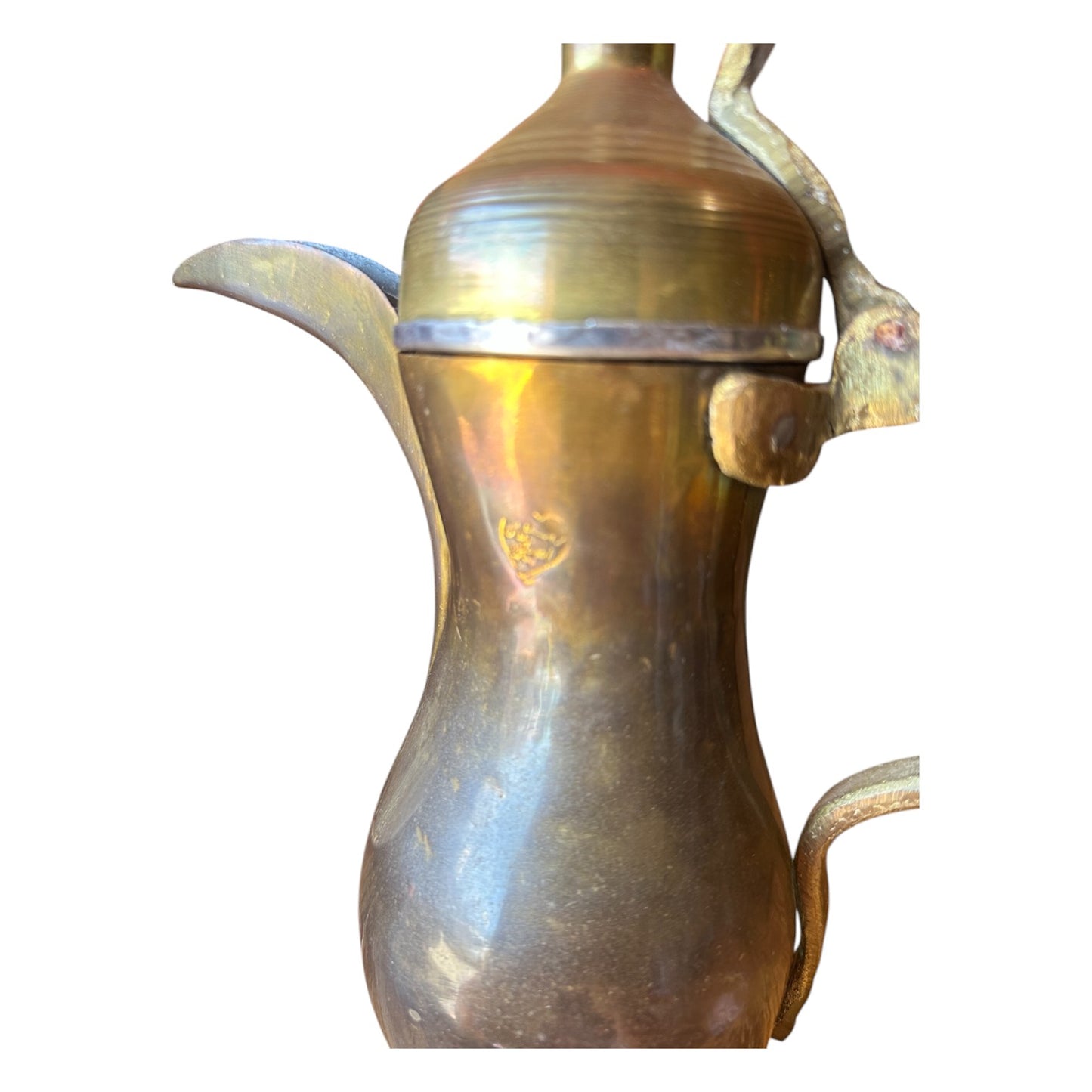 Antique Brass Dallah Coffee Pot
