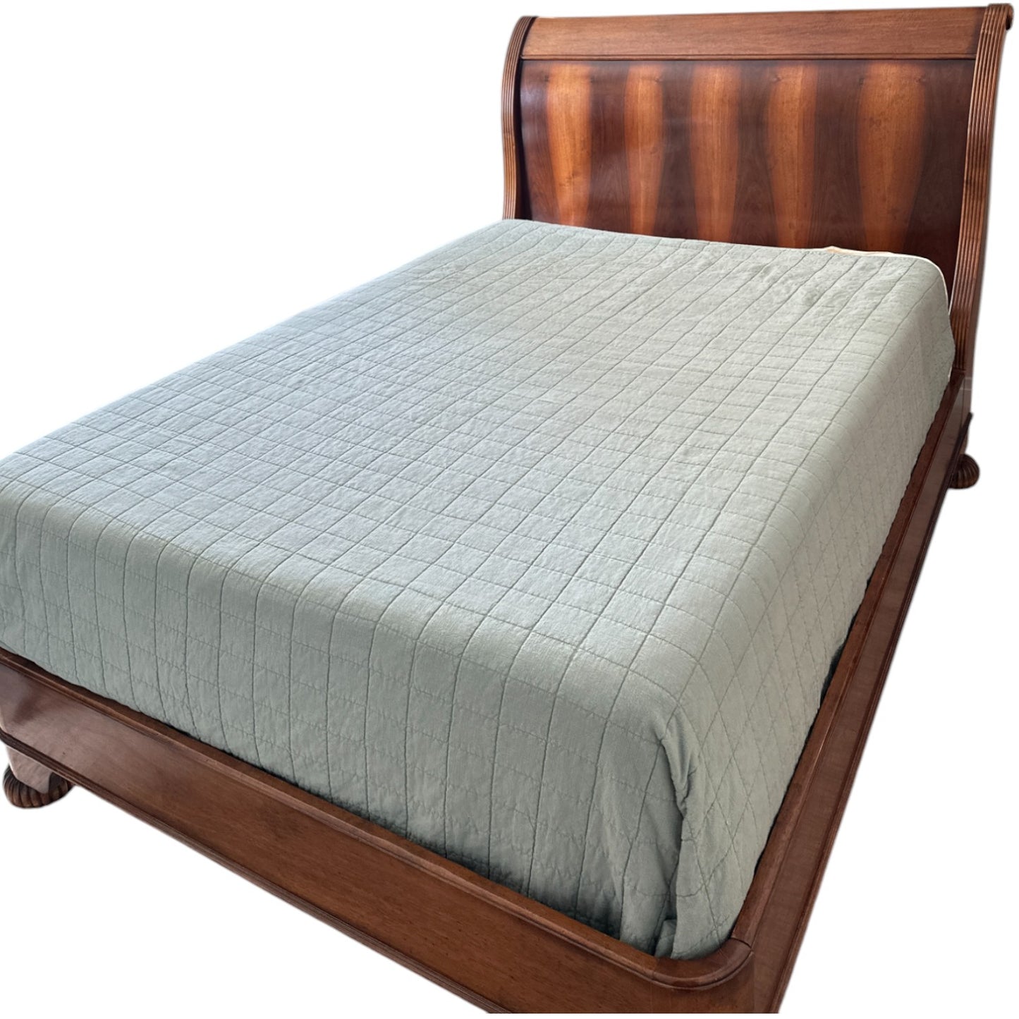 Baker Sleigh Queen Bed Frame, Italian Made