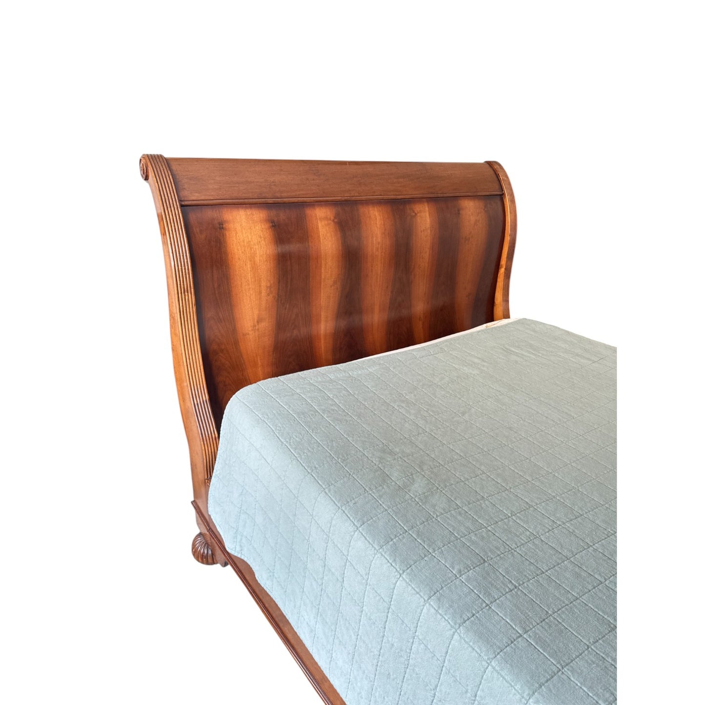 Baker Sleigh Queen Bed Frame, Italian Made