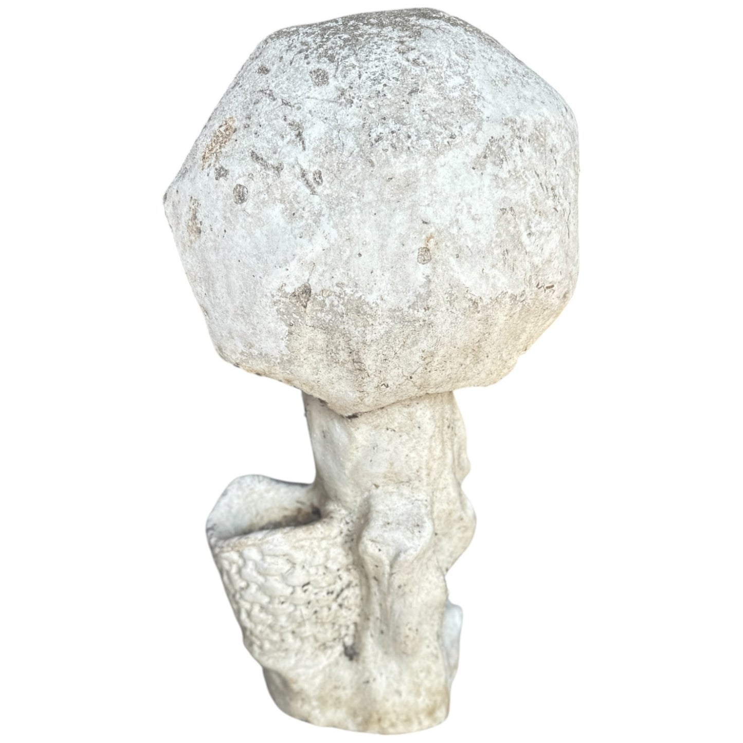 Concrete Garden Statue – Girl with Umbrella