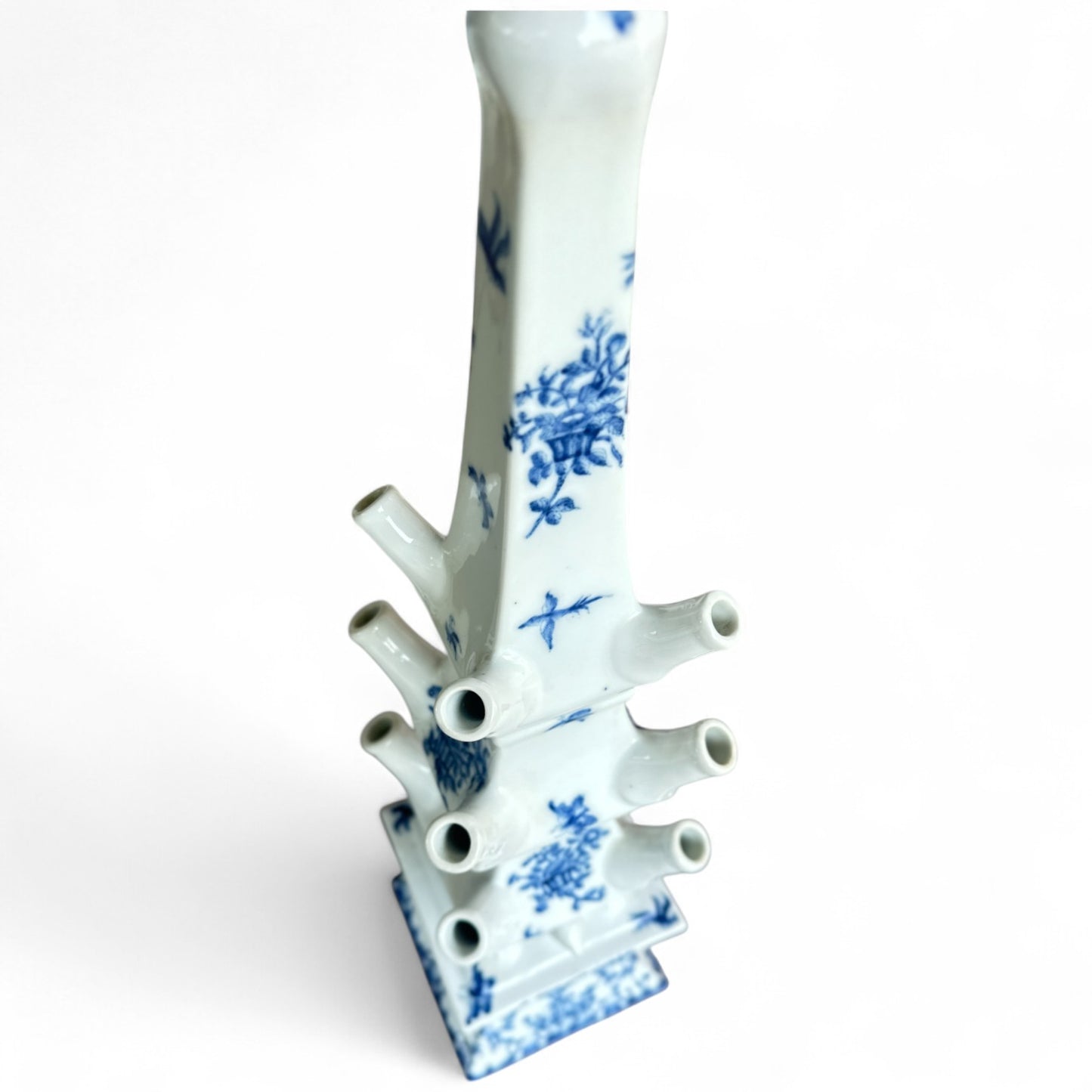 Delft Blue Tulipiere Flower Towers – Pair