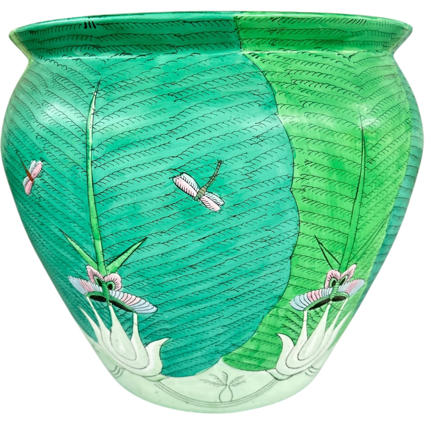 Bok Choy Style Fish Bowl 15"