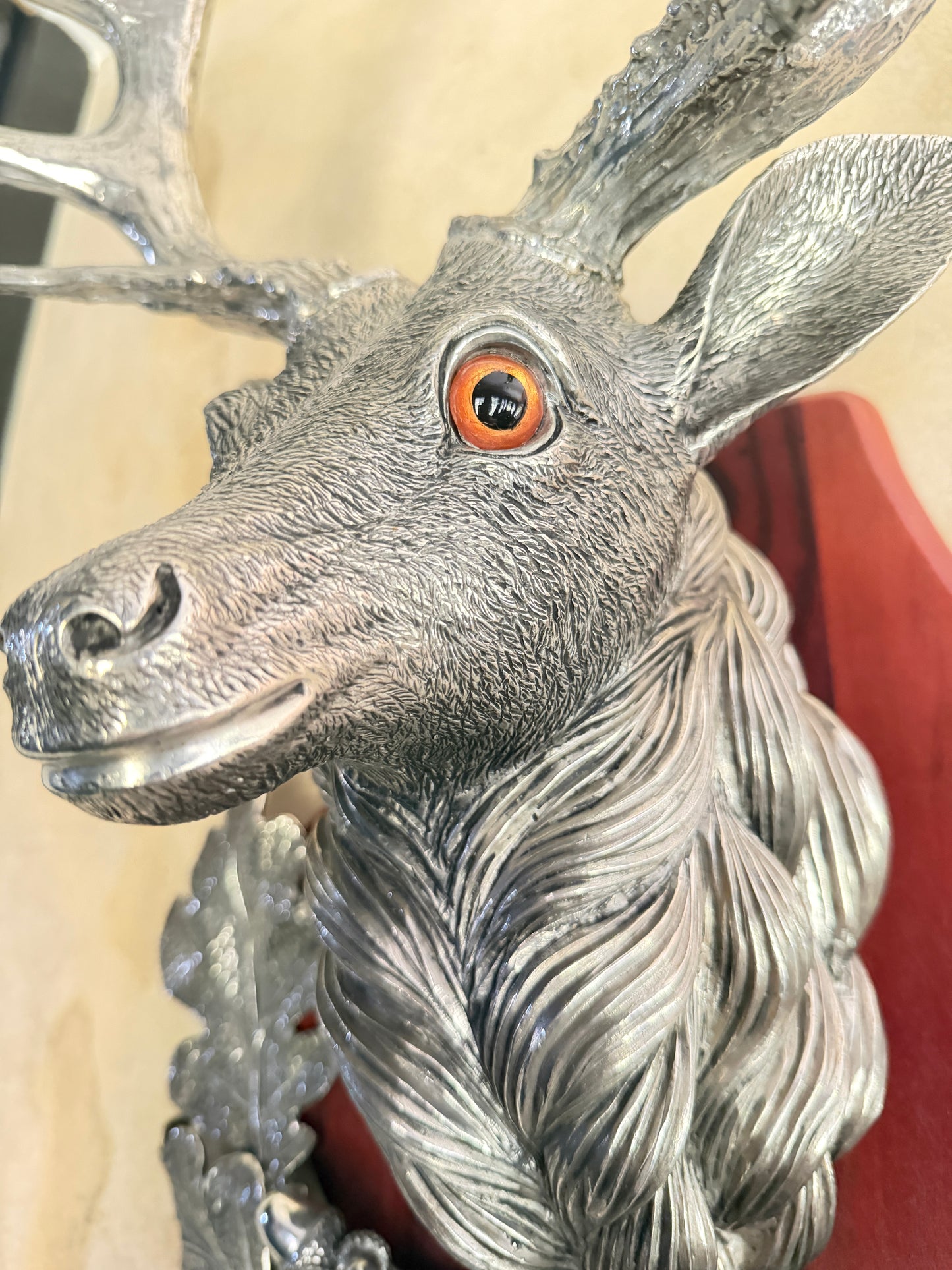 Vagabond House' Pewter Stag Wall Mount