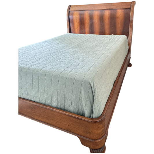 Baker Sleigh Queen Bed Frame, Italian Made