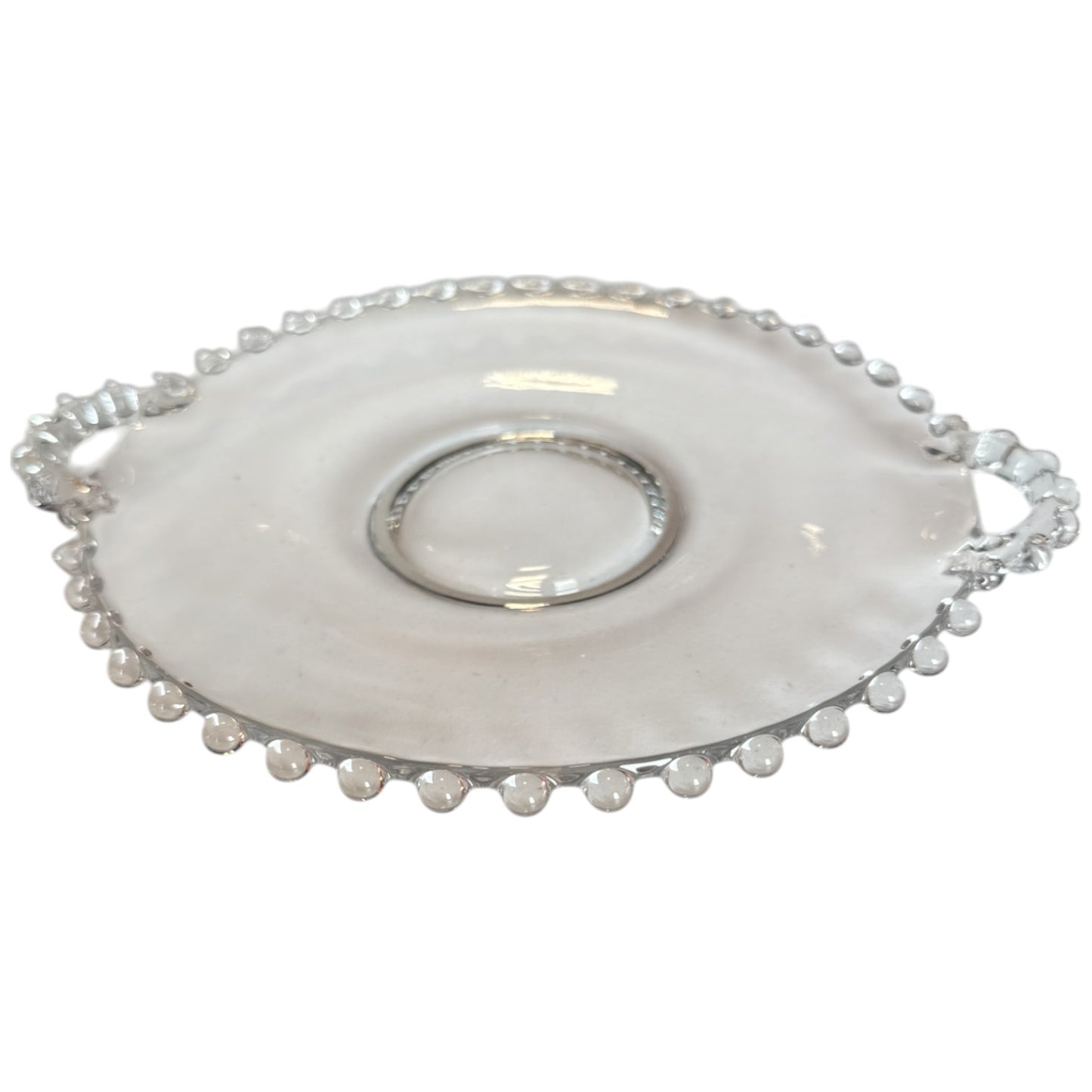 Candlewick Crystal Appetizer Plates Set