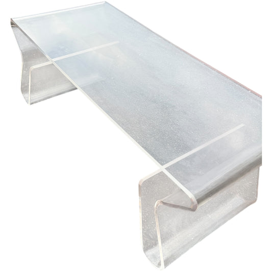 Modern Lucite Coffee Table