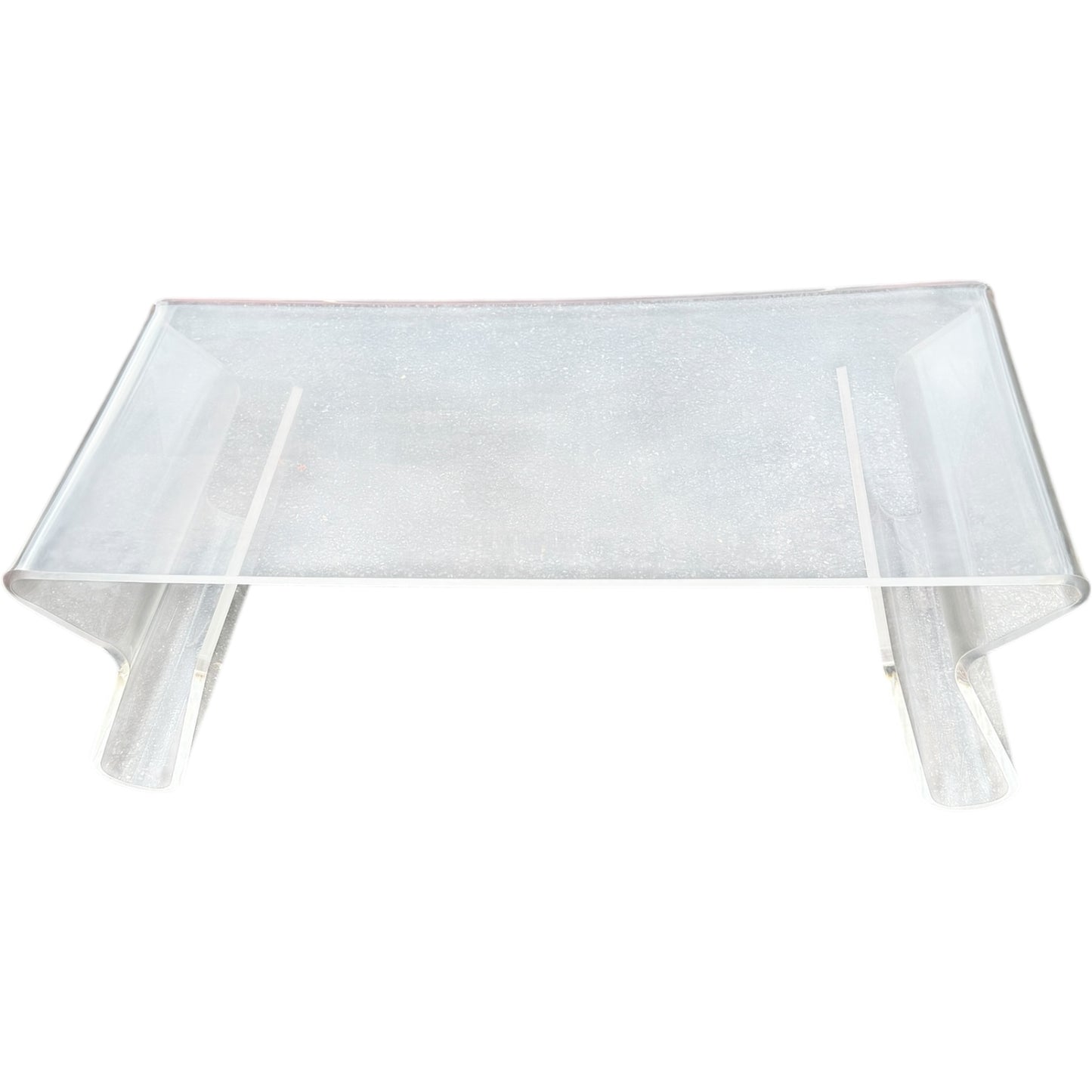 Modern Lucite Coffee Table