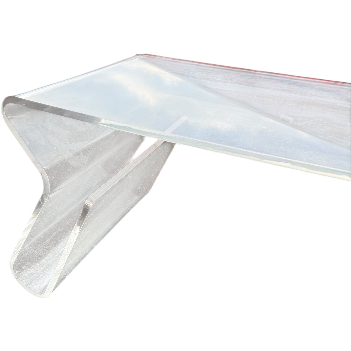 Modern Lucite Coffee Table