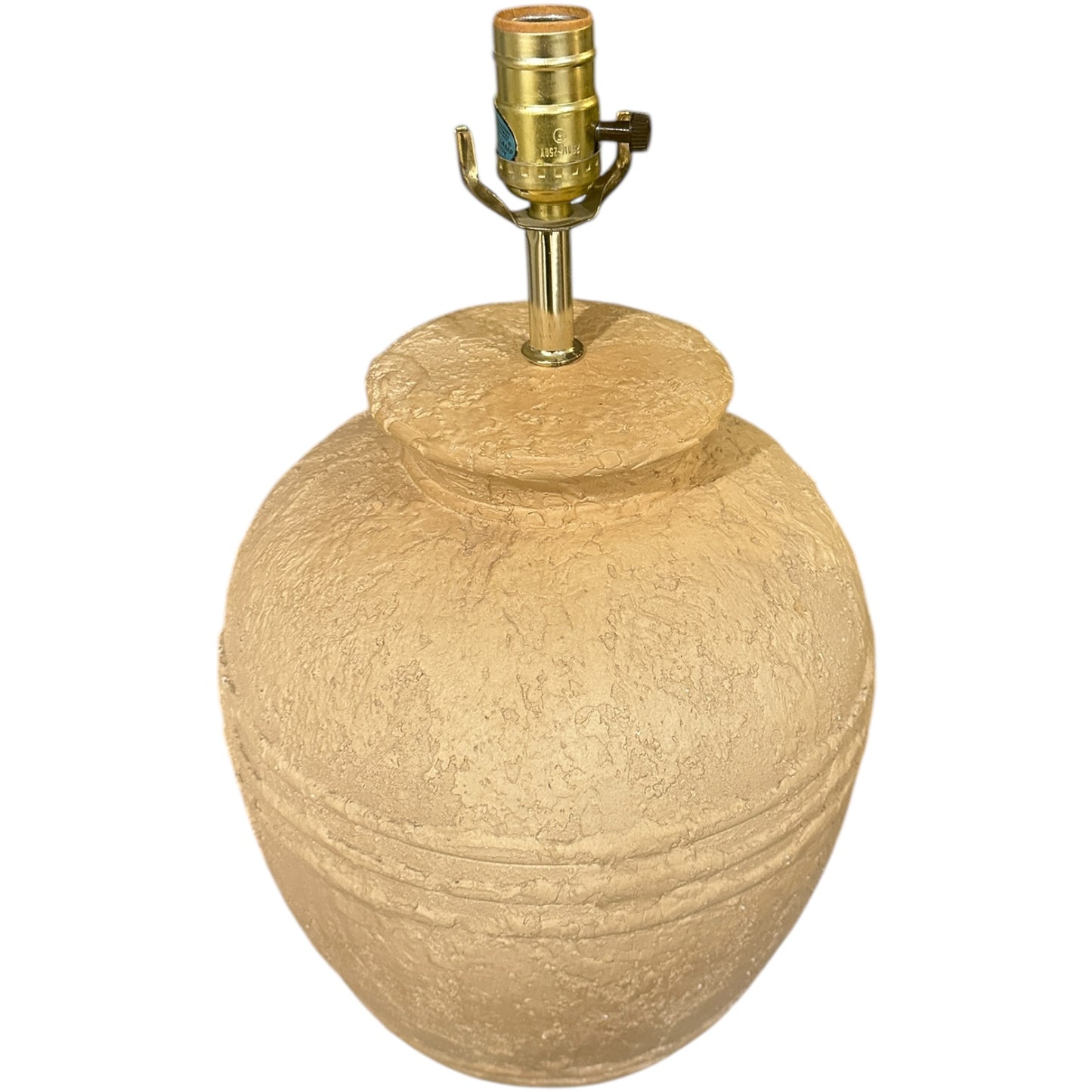 Mid-Century Plaster Lamp