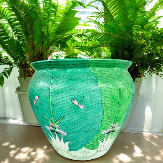 Bok Choy Style Fish Bowl 15"